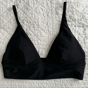 Brand New - Never worn Black bikini - Top Only (M)